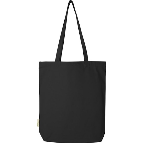 Orissa Organic 10L Tote Bag One Size Solid Black Solid Black One Size