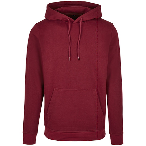 Bygg ditt varumärke Herr Basic Hoodie 5XL Bourgogne Burgundy 5XL