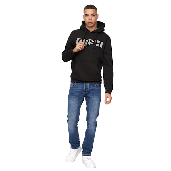 Crosshatch Sullivan Hoodie L Svart Black L