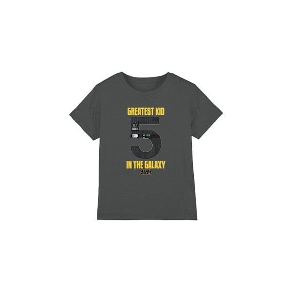 Star Wars Barn/Ungdom Bästa Barn Darth Vader T-Shirt 9-10 Charcoal 9-10 Years