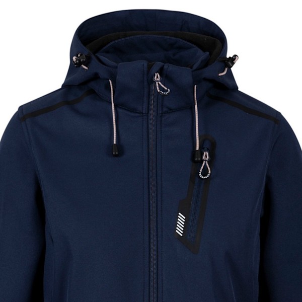 Trespass Neman TP75 Mjuk Skaljacka för Kvinnor XS Marinblå Navy XS