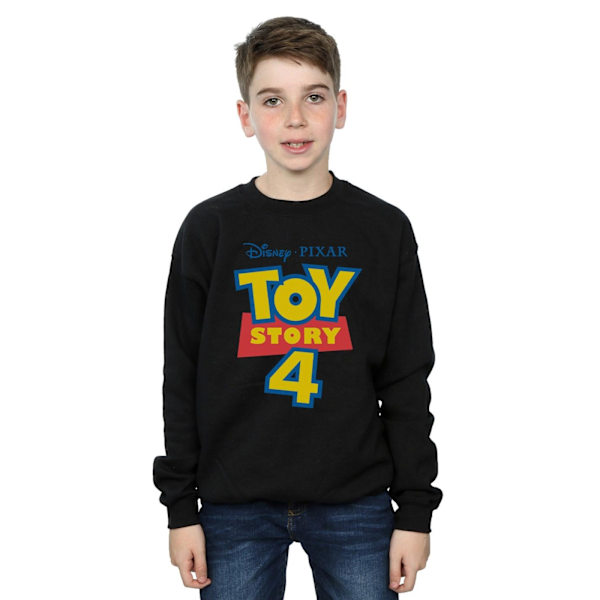 Disney Boys Toy Story 4 Logo Sweatshirt 5-6 år Svart Black 5-6 Years