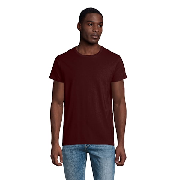 SOLS Crusader Ekologisk T-shirt Herr XL Burgundy Burgundy XL