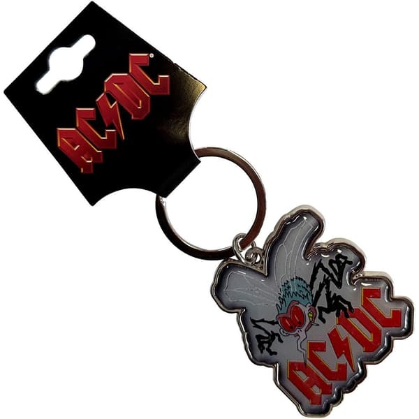 AC/DC Fly Nyckelring One Size Flerfärgad Multicoloured One Size