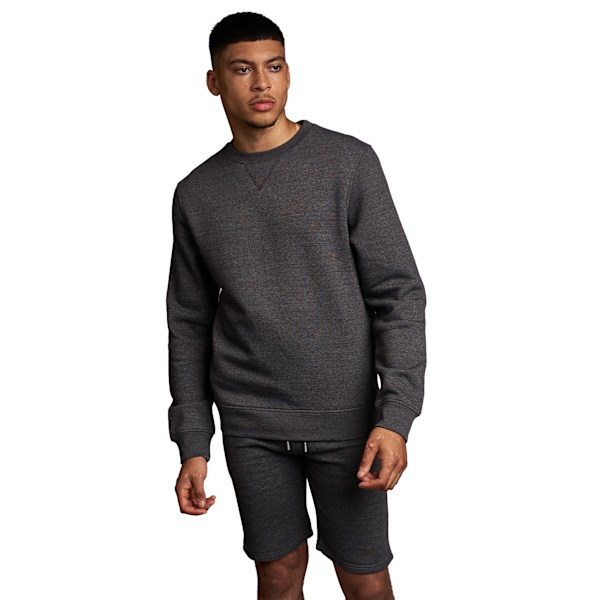 Juice Herr Cranwood Sweatshirt M Kolgrå Melering Charcoal Marl M