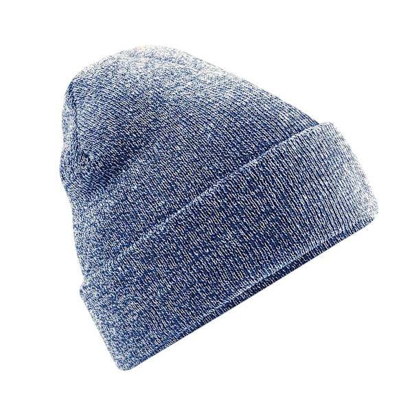 Beechfield Unisex Vuxen Original Cuffed Beanie One Size Heathe Heather Admiral Navy One Size