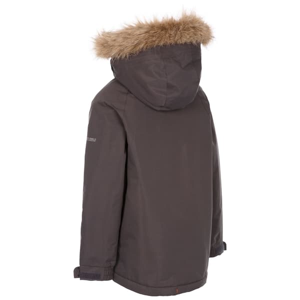 Trespass Barn/Barn Upbeat Parka 2-3 År Mörkgrå Dark Grey 2-3 Years