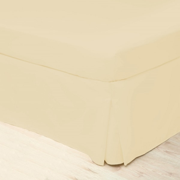 Belledorm Easycare Percale Plattformsvalans, enkel, kräm Cream Single