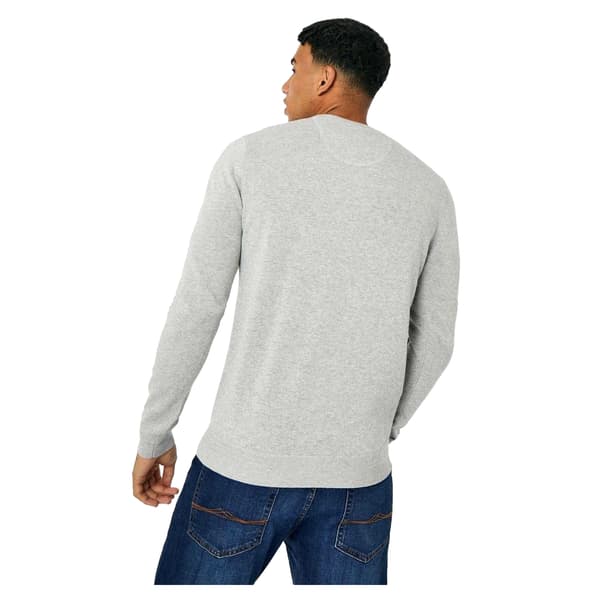 Jack Wills Herr Seabourne Logo Tröja med rund hals S Ljus askmelerad Light Ash Marl S
