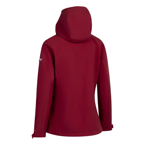 Trespass Dam Persephone Soft Shell Jacka L Vinröd Claret L