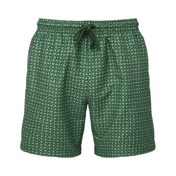 Wombat Herr All-Over Print Badshorts S R Grön Green S R