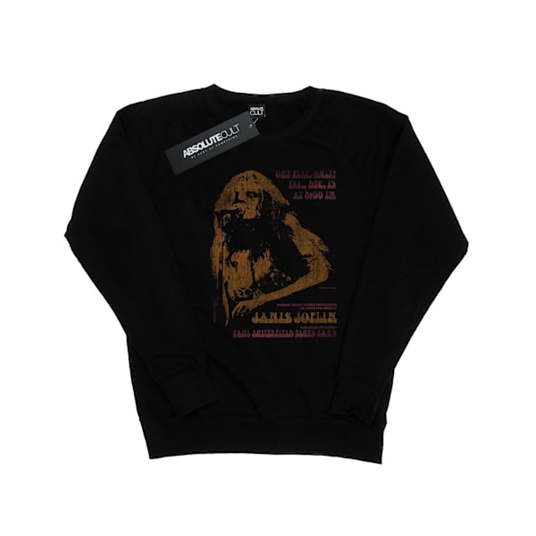 Janis Joplin Dam/Kvinnor Madison Square Garden Sweatshirt S B Black S