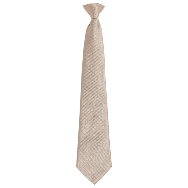 Premier Unisex Vuxen Färger Mode Enfärgad Clip-On Slips En Storlek Khaki One Size