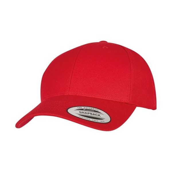 Flexfit Unisex Adult Premium Snapback Cap One Size Röd Red One Size