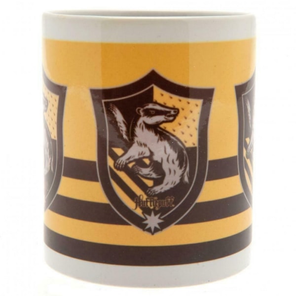 Harry Potter Hufflepuff Mugg En Storlek Gul/Svart Yellow/Black One Size
