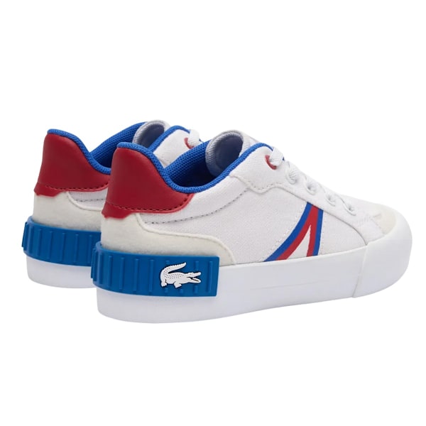 Lacoste Barn/Ungdom L004 Träningsskor 6 UK Barn Vit/Röd White/Red 6 UK Child