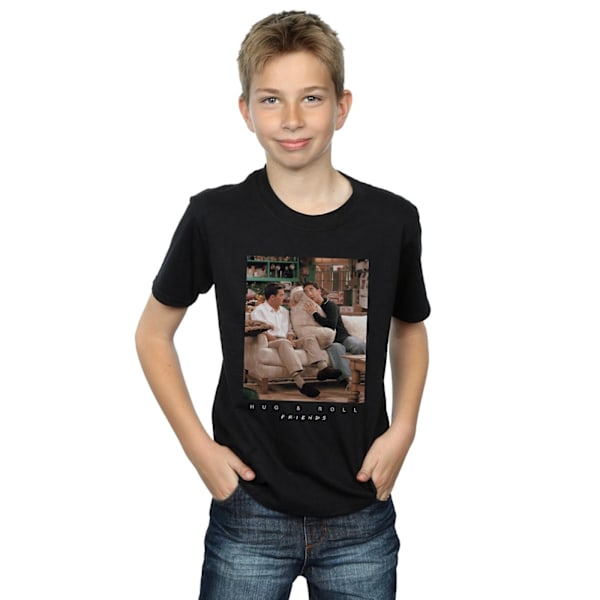 Friends Boys Hug And Roll T-Shirt 5-6 År Svart Black 5-6 Years