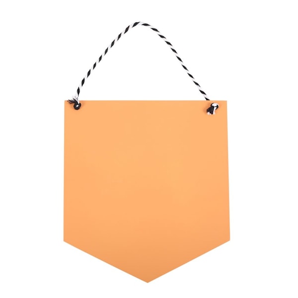 Något annorlunda läskig säsong hängande plakett en storlek orang Orange One Size