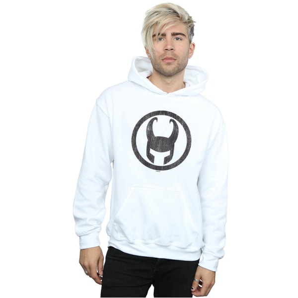 Marvel Herr Loki Icon Hoodie XXL Vit White XXL