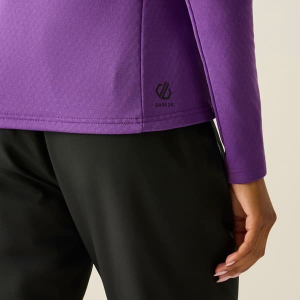 Dare 2B Dam Ventura Stretch Hooded Midlayer 10 UK Ama Amaranth 10 UK
