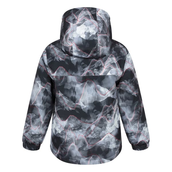 Mountain Warehouse Barn/Kids Polar Zone Tryckt Jacka & S Dark Grey 3-4 Years
