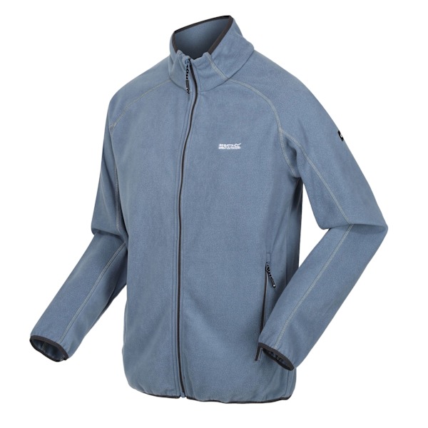 Regatta Herr Hadfield Full Zip Fleece Jacka XXL Grå Mirage Grey Mirage XXL