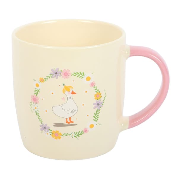 Something Different Floral Ankmugg One Size Cream/Rosa Cream/Pink One Size