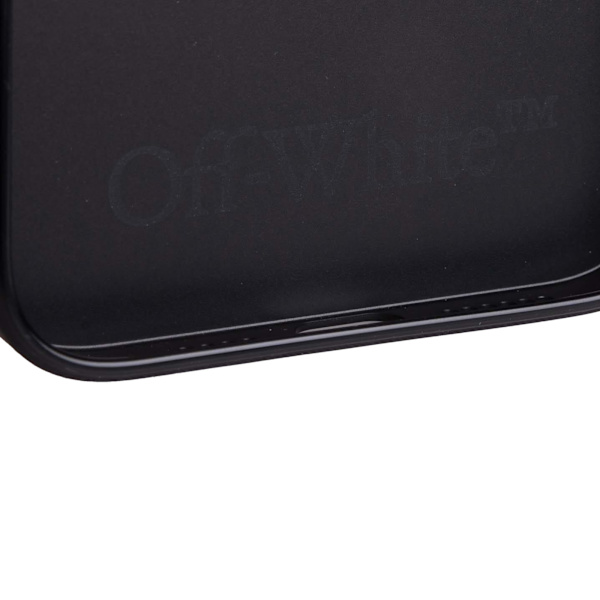Off White iPhone 12 Pro Max Kompatibelt Mobilskal One Size Black One Size