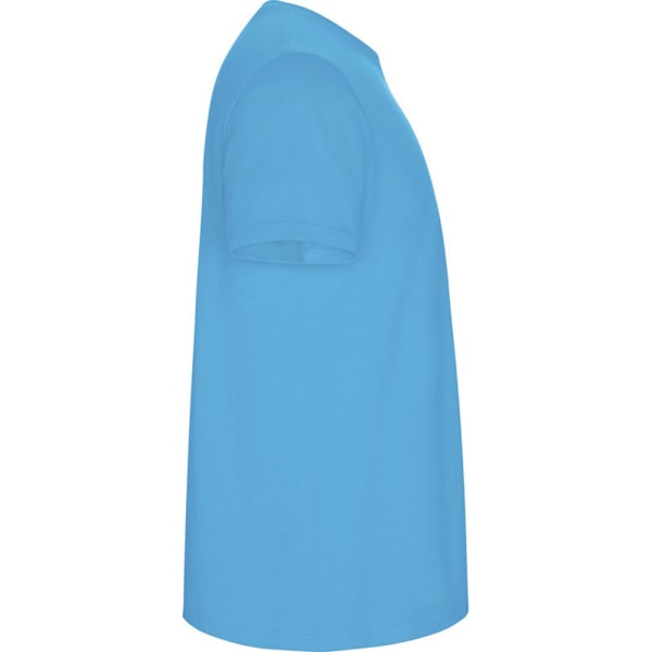Roly Herr Stafford T-shirt L Turkos Turquoise L