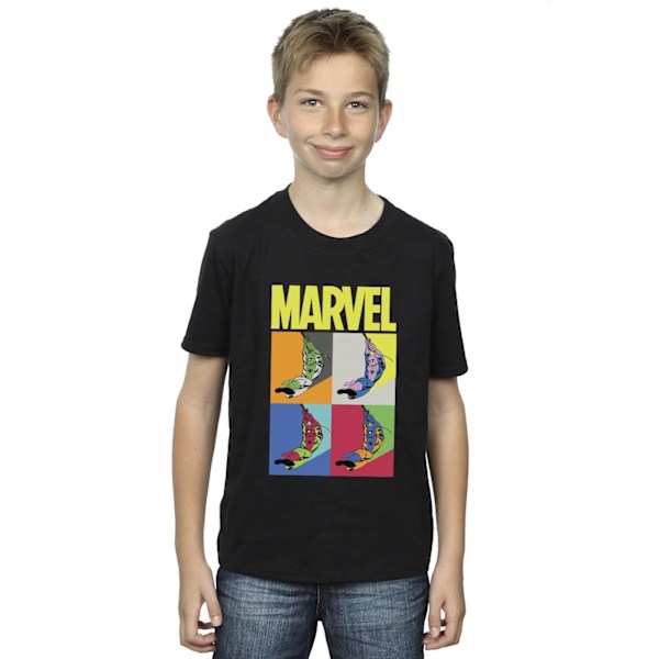 Marvel Boys Spider-Man Pop Art T-shirt 3-4 år Svart Black 3-4 Years