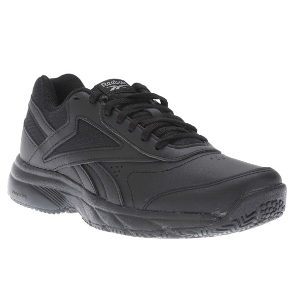Reebok Dam/Damer Work N Cushion 4.0 Läder Walking Trainer Black 4.5 UK