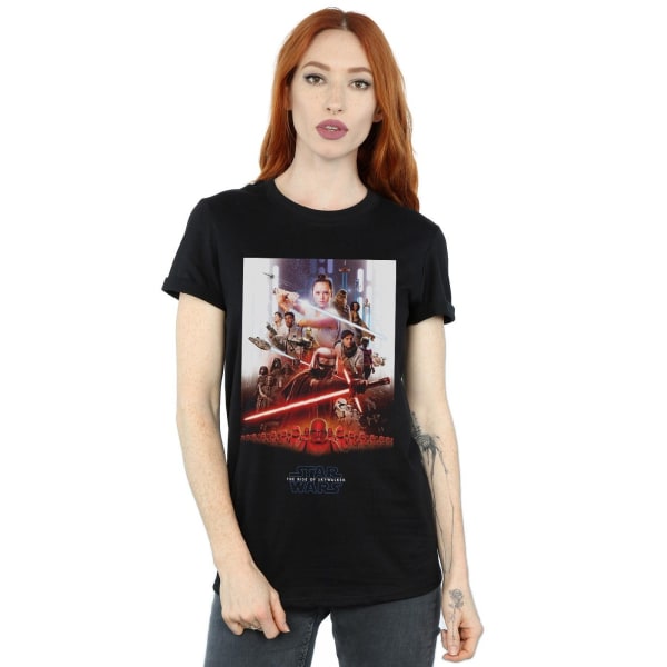 Star Wars: The Rise of Skywalker Womens/Ladies Star Wars The Ri Black XXL