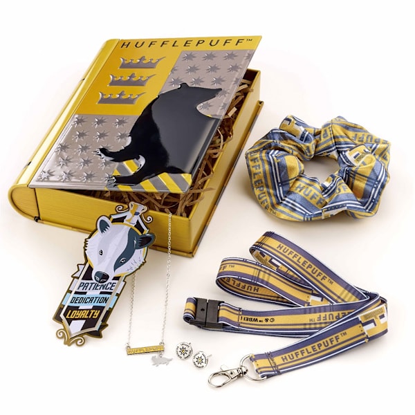 Harry Potter Hufflepuff Smyckesset One Size Gul Yellow One Size