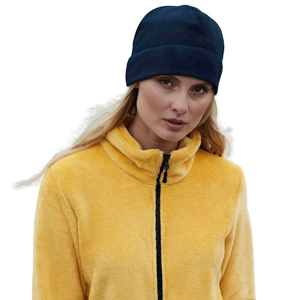 Beechfield Återvunnen Fleece Beanie One Size French Navy French Navy One Size