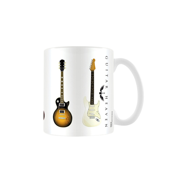 Guitar Heaven Klassisk Mugg En Storlek Flerfärgad Multicoloured One Size