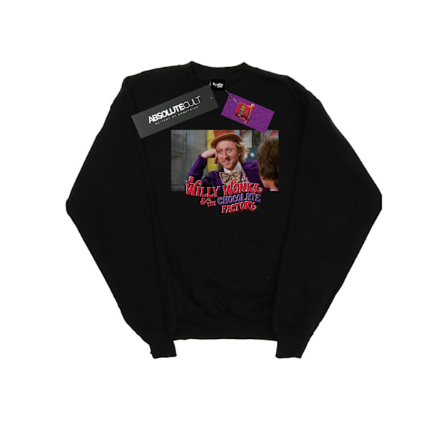 Willy Wonka And The Chocolate Factory Mens Condescending Wonka Black 4XL