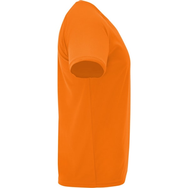 Roly Bahrain herr T-shirt med korta ärmar, sport, XXL, fluorescerande Fluorescent Orange XXL