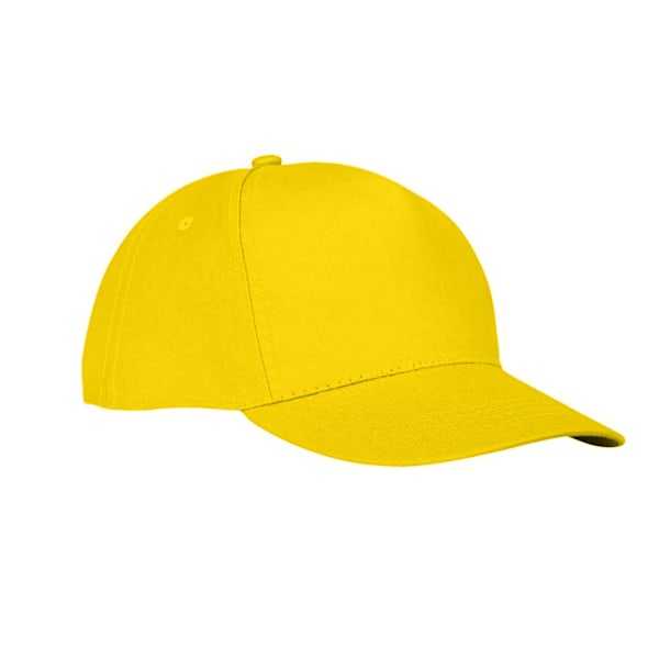 Bullet Unisex Hades 5 Panel Cap One Size Gul Yellow One Size