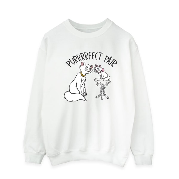 Disney Herr The Aristocats Purrfect Pair Sweatshirt S Vit White S