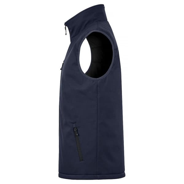 Clique Vadderad Softshellväst för män 3XL Mörkblå Dark Navy 3XL