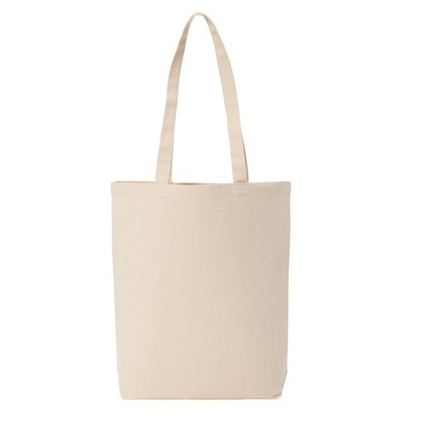 Nutshell Premium Canvas Flat Base Shopper 38cm x 42cm x 10cm Na Natural 38cm x 42cm x 10cm