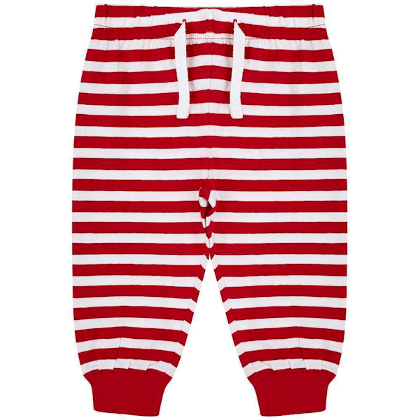 Larkwood Baby Lounge Pants 12-18 månader Röd/Vit Red/White 12-18 Months