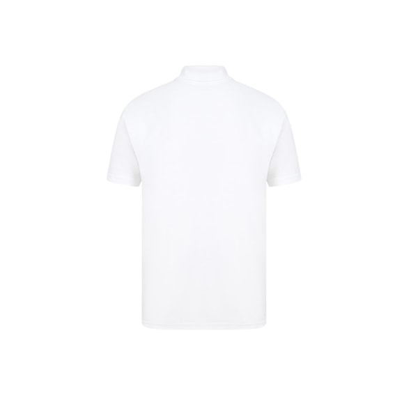 Casual Classic Mens Pique Polo S Vit White S