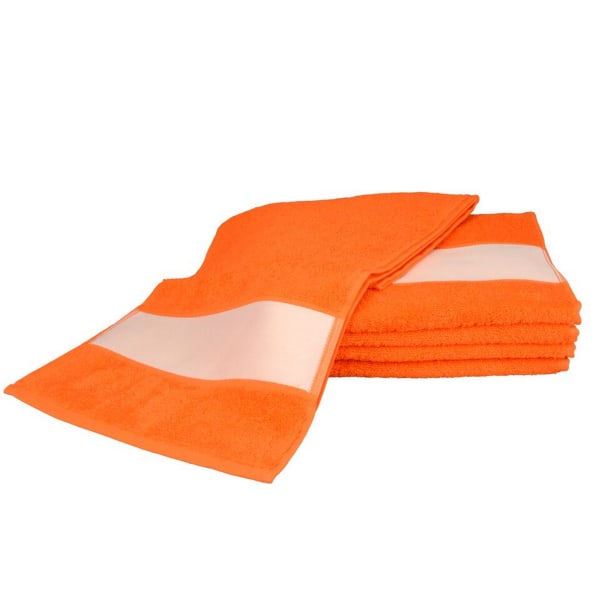 A&R Handdukar Subli-Me Sport Handduk One Size Bright Orange Bright Orange One Size