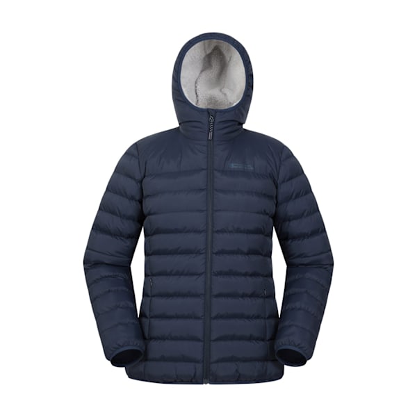 Mountain Warehouse Damjacka med Fuskpälsfodrad för Kvinnor/Damer 1 Navy 10 UK