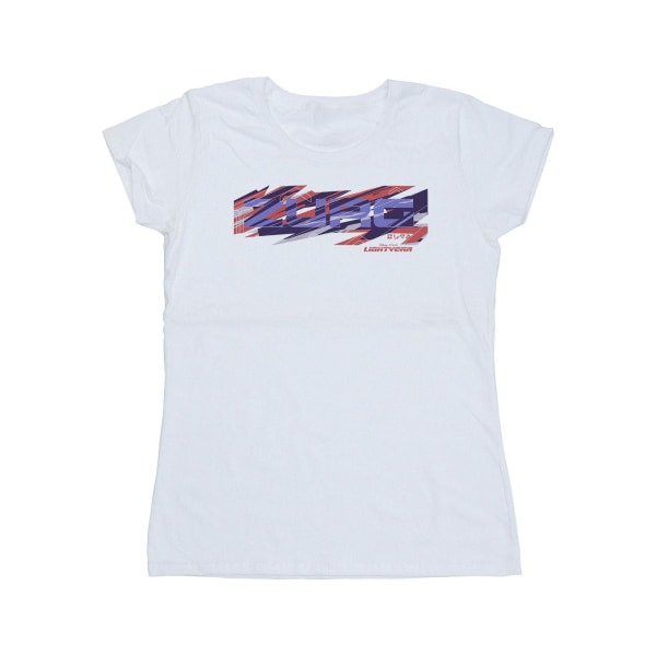 Disney Womens/Ladies Lightyear Zurg grafisk titel Cotton T-Shir White L