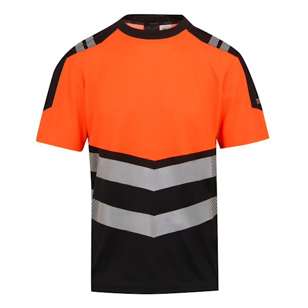 Regatta Professional Herr High-Vis T-Shirt 3XL Svart/Orange Black/Orange 3XL