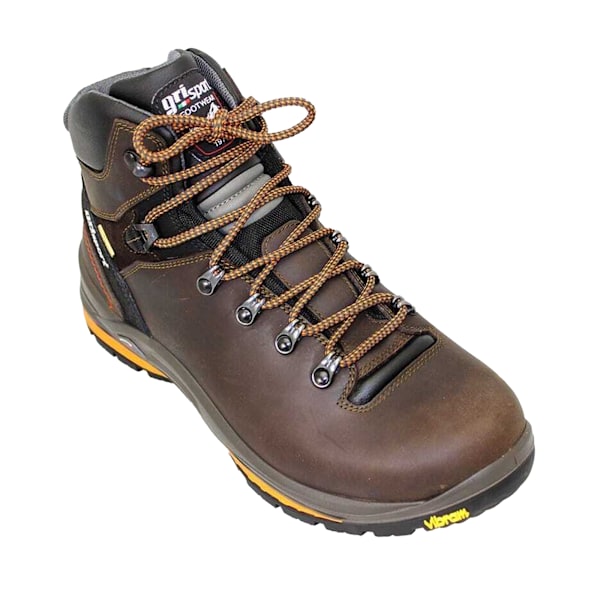 Grisport Saracen vaxat läder vandringskängor för män 10 UK brun/svart Brown/Black 10 UK