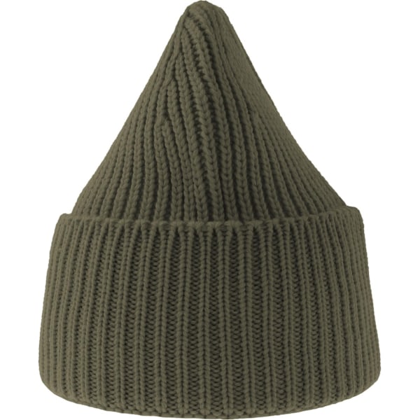 Atlantis Unisex Vuxen Ek Chunky Knit Beanie One Size Olive Olive One Size