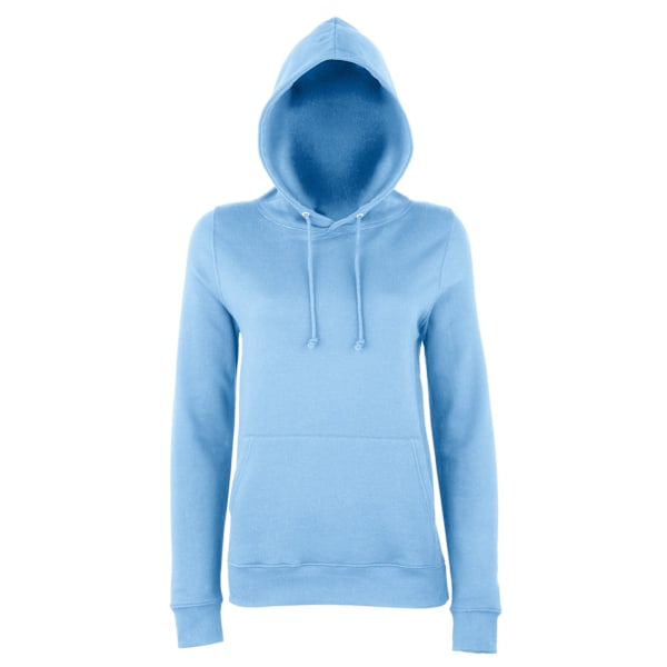 AWDis Just Hoods Dam/Dam Girlie College Pullover Hoodie M Sky Blue M